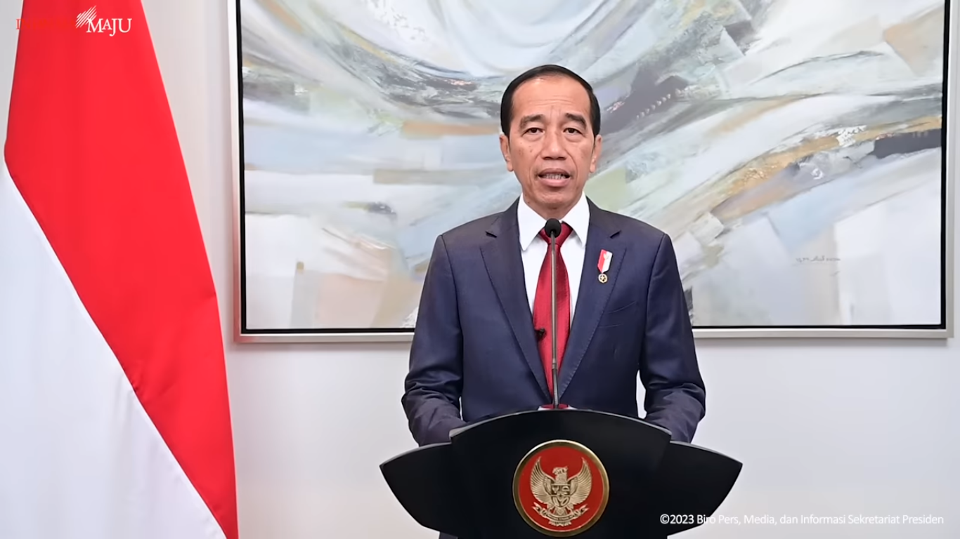 Jokowi Enggan Komentari Kekecewaan PDIP Soal Gibran Cawapres Prabowo