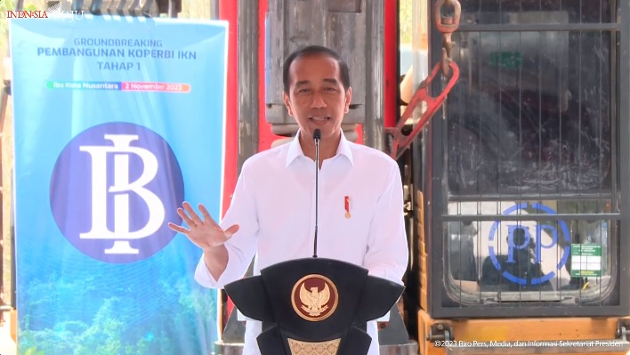 Perkantoran Bank Dibangun di IKN, Jokowi: Siap Mendukung Pertumbuhan Ekonomi