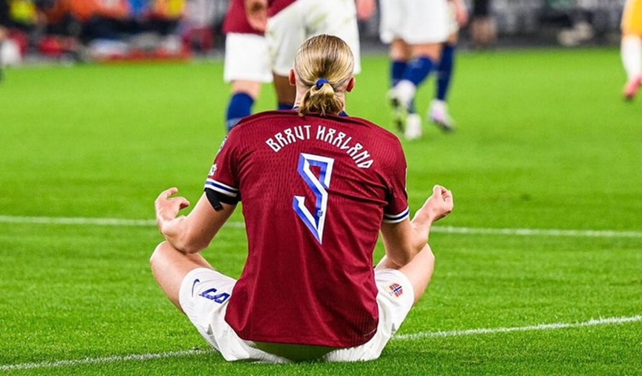 Erling Haaland Cetak 5 Gol Saat Norway vs Moldova 11-1, Akankah Kejar Rekor Cristiano Ronaldo?