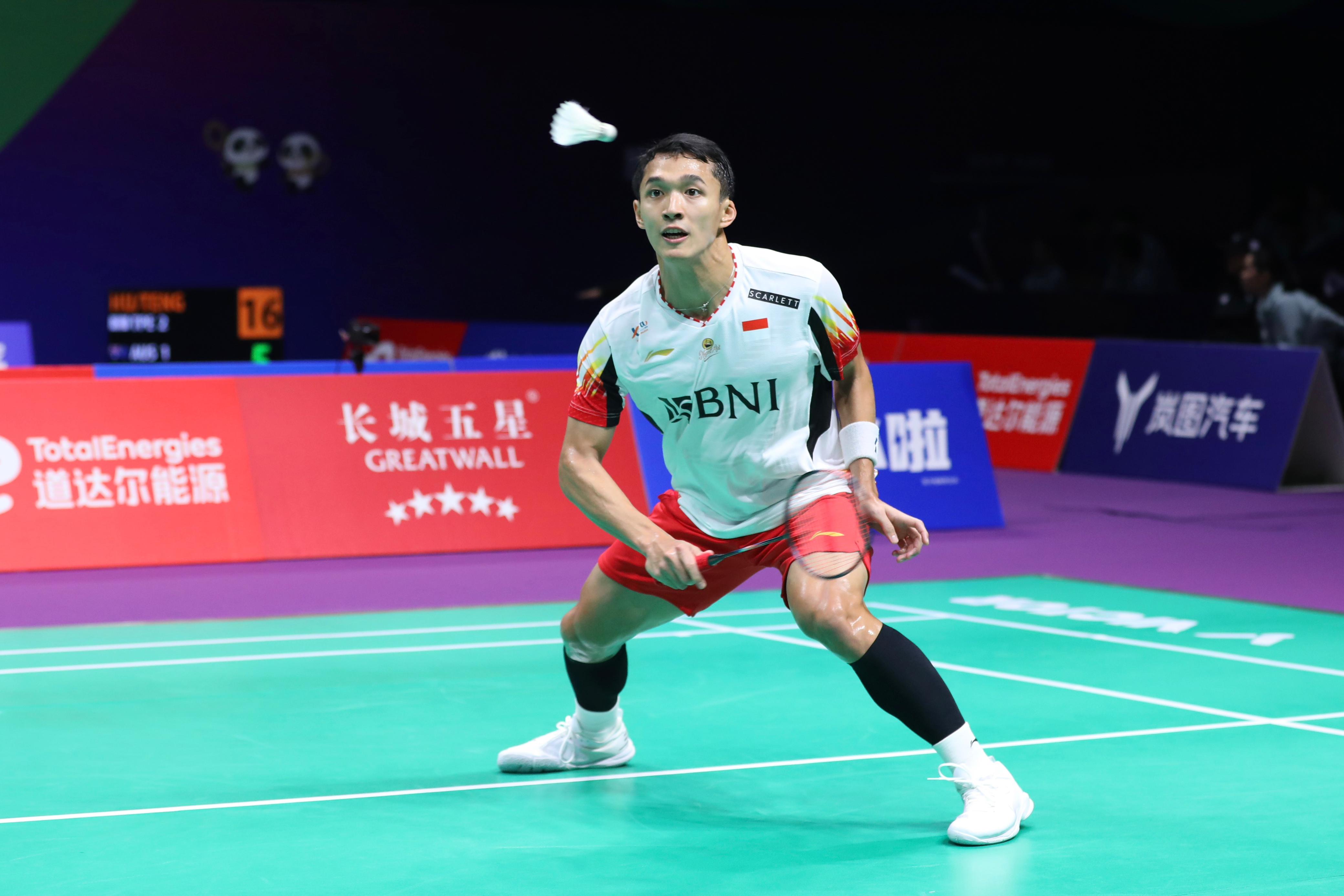 Jonatan Christie Hempaskan Sen, Indonesia Unggul 2-1 dari India di Thomas Cup 2024   