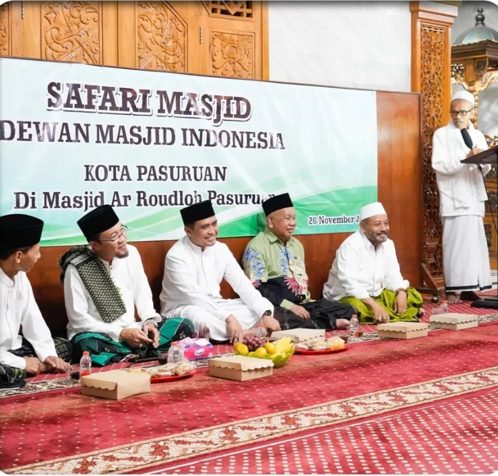 Safari Salat Subuh Berjamaah Bersama Pemkot Pasuruan dan DMI 