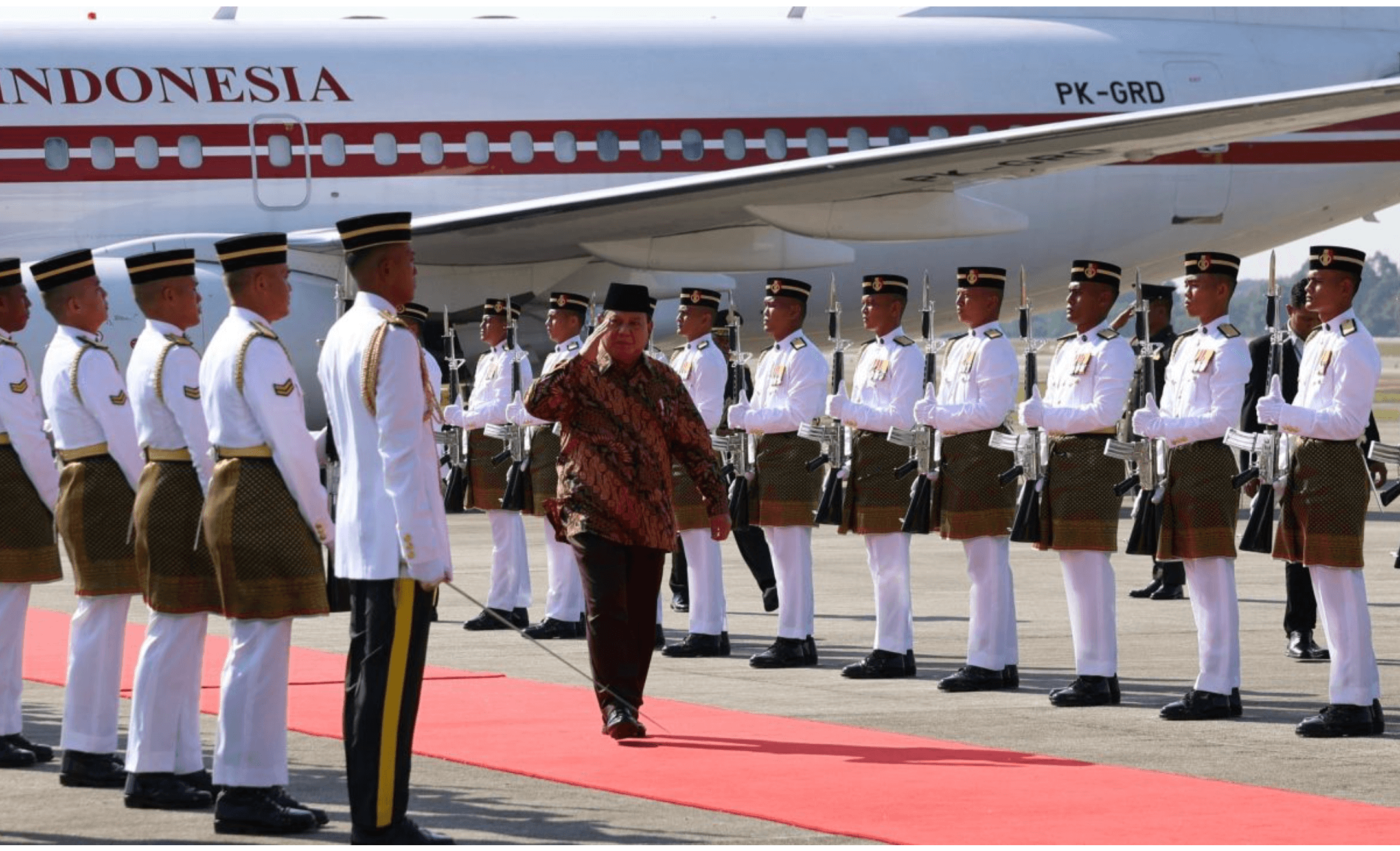 Prabowo Tiba di Malaysia, Dijadwalkan Bertemu dengan PM Ibrahim untuk Bahas Ini