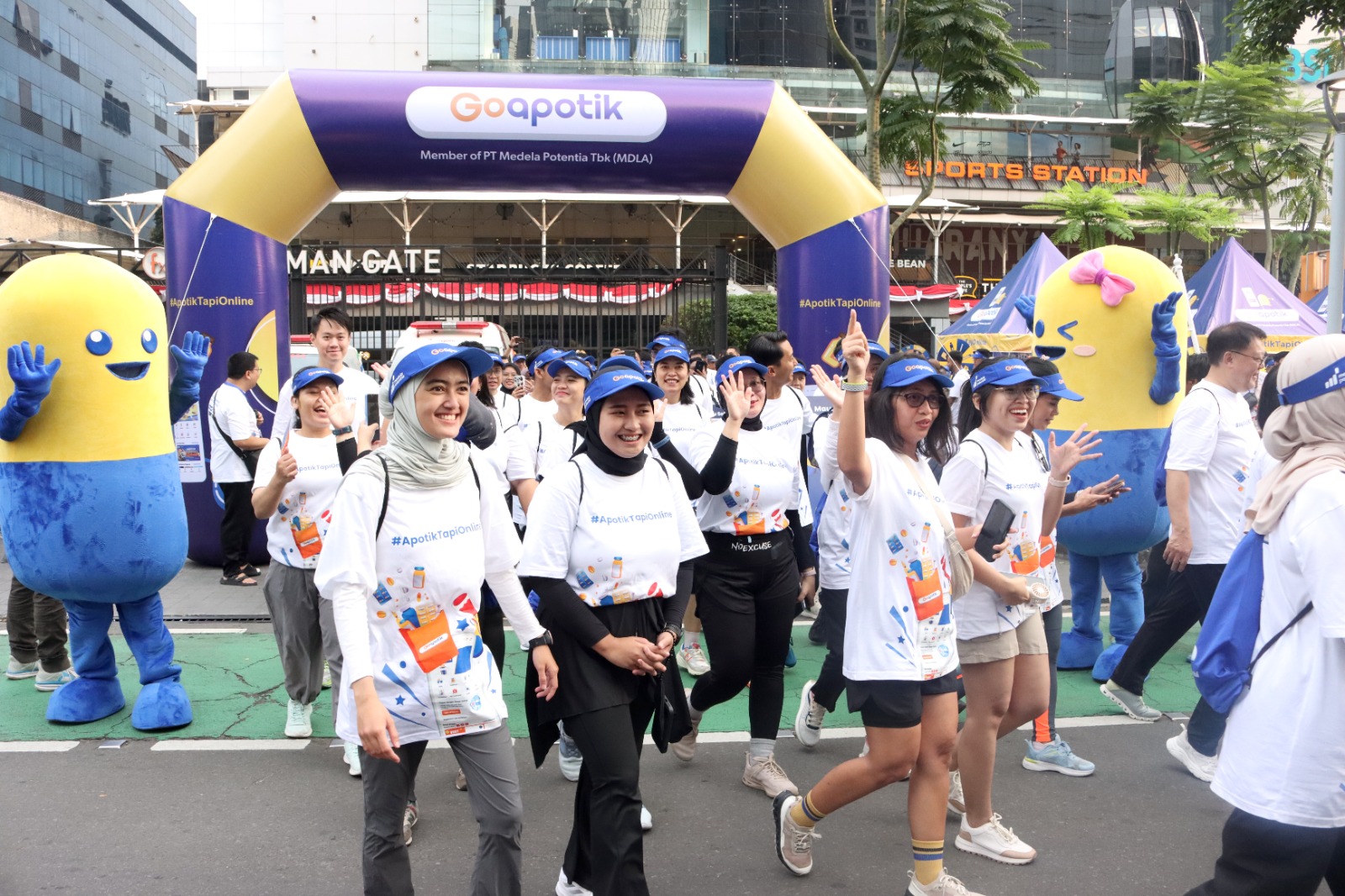 Hidup Sehat, Fun Walk 5K GoApotik dan MDLA Efektif Cegah Hipertensi dan Diabetes 