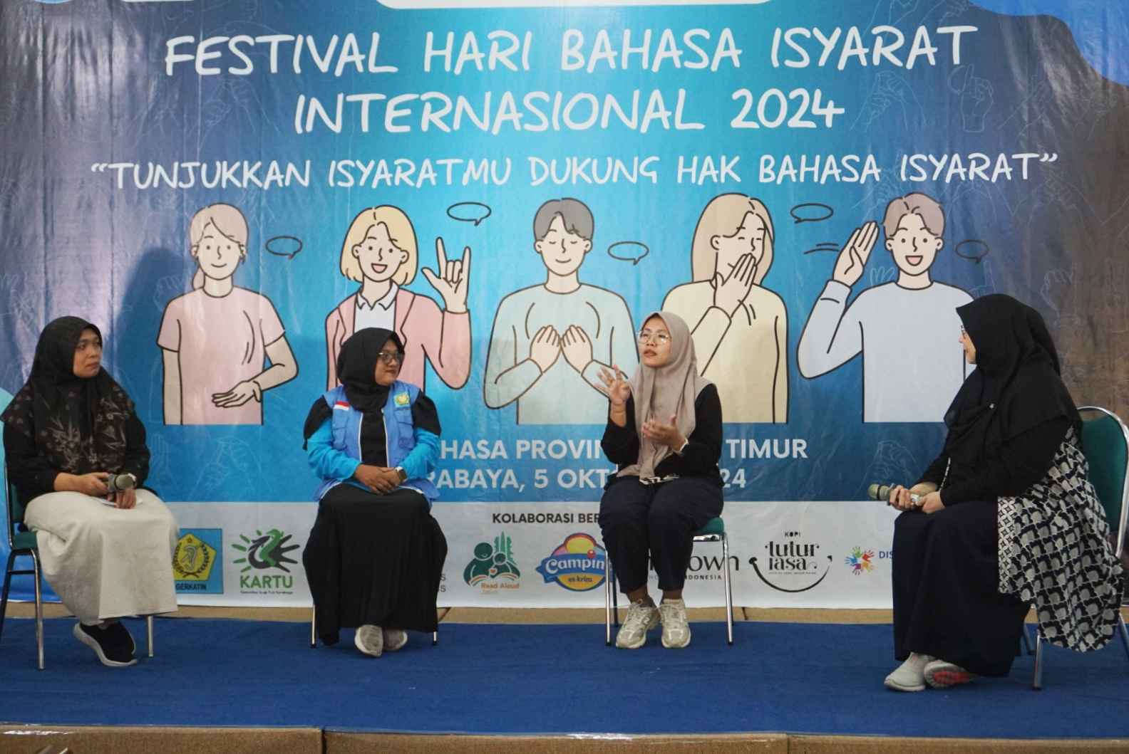 Festival Hari Bahasa Isyarat Internasional 2024 Gugah Inklusivitas