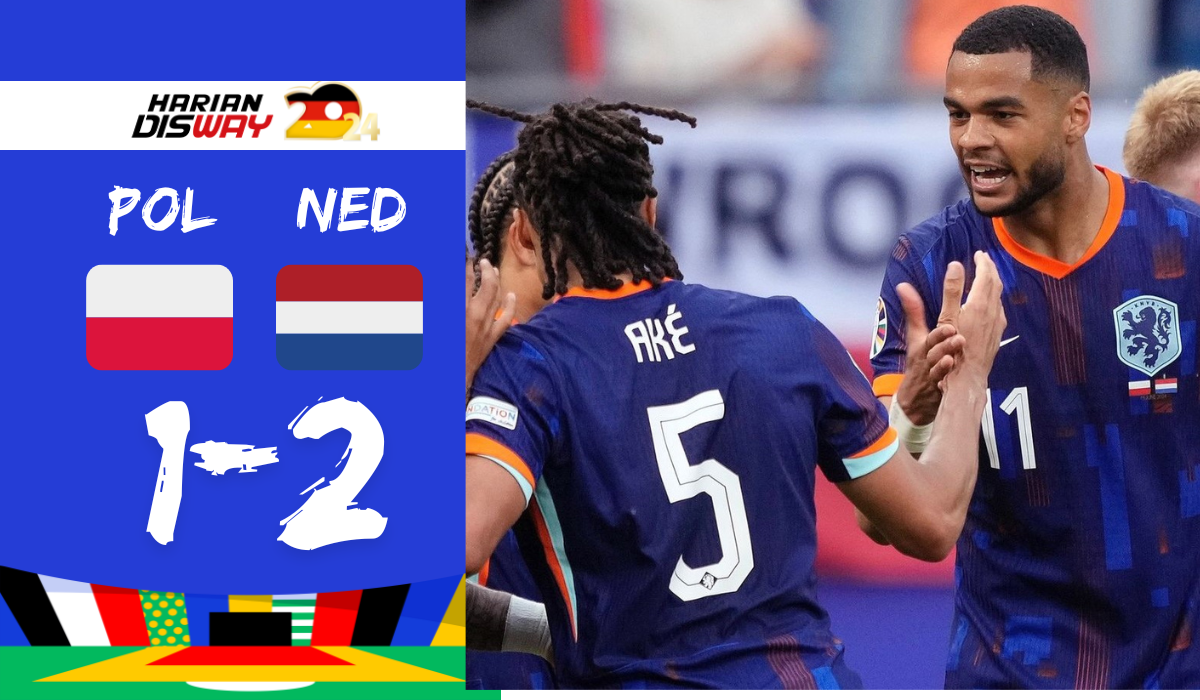 Polandia vs Belanda 1-2: Wout Weghorst Selamatkan Muka Singa Belanda