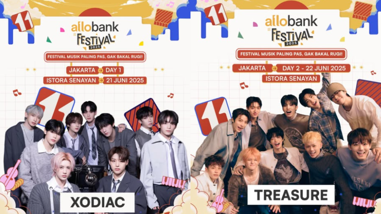 Harga Tiket Allo Bank Festival 2025 di Istora Senayan, Ada Idol Kpop Treasure hingga XODIAC!