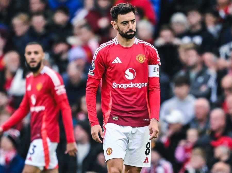 Bruno Fernandes Kena Kartu Merah Lagi Saat MU Ingin Bangkit