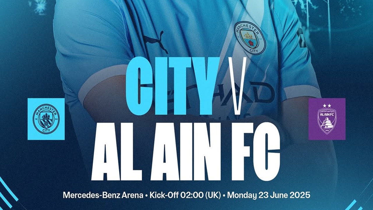 Link Live Streaming Man City vs Al Ain di Piala Dunia Antarklub FIFA 2025, Saatnya Tijjani Reijnders Beraksi!