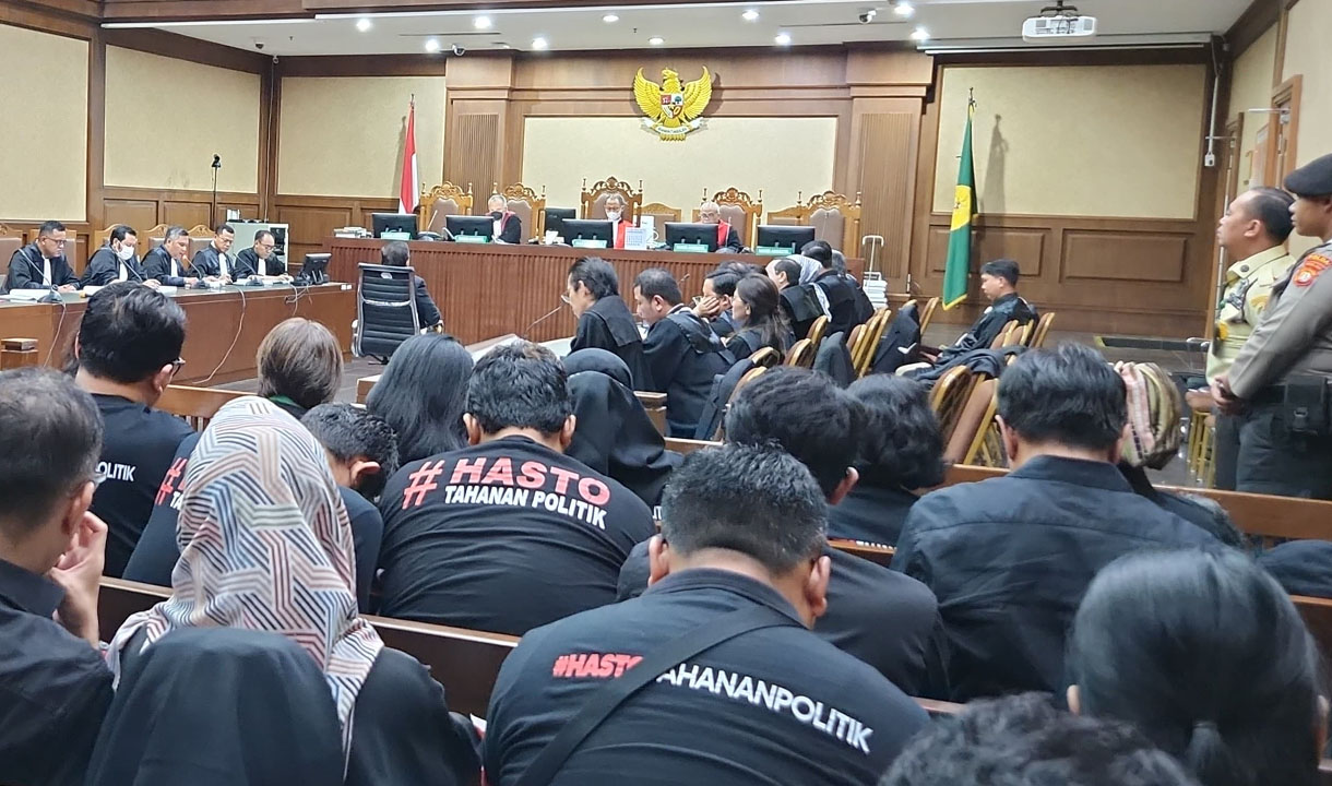 Kubu Hasto Kristiyanto Protes Jaksa Salah Ketik 1 Huruf: Kami Sampaikan Keberatan Yang Mulia