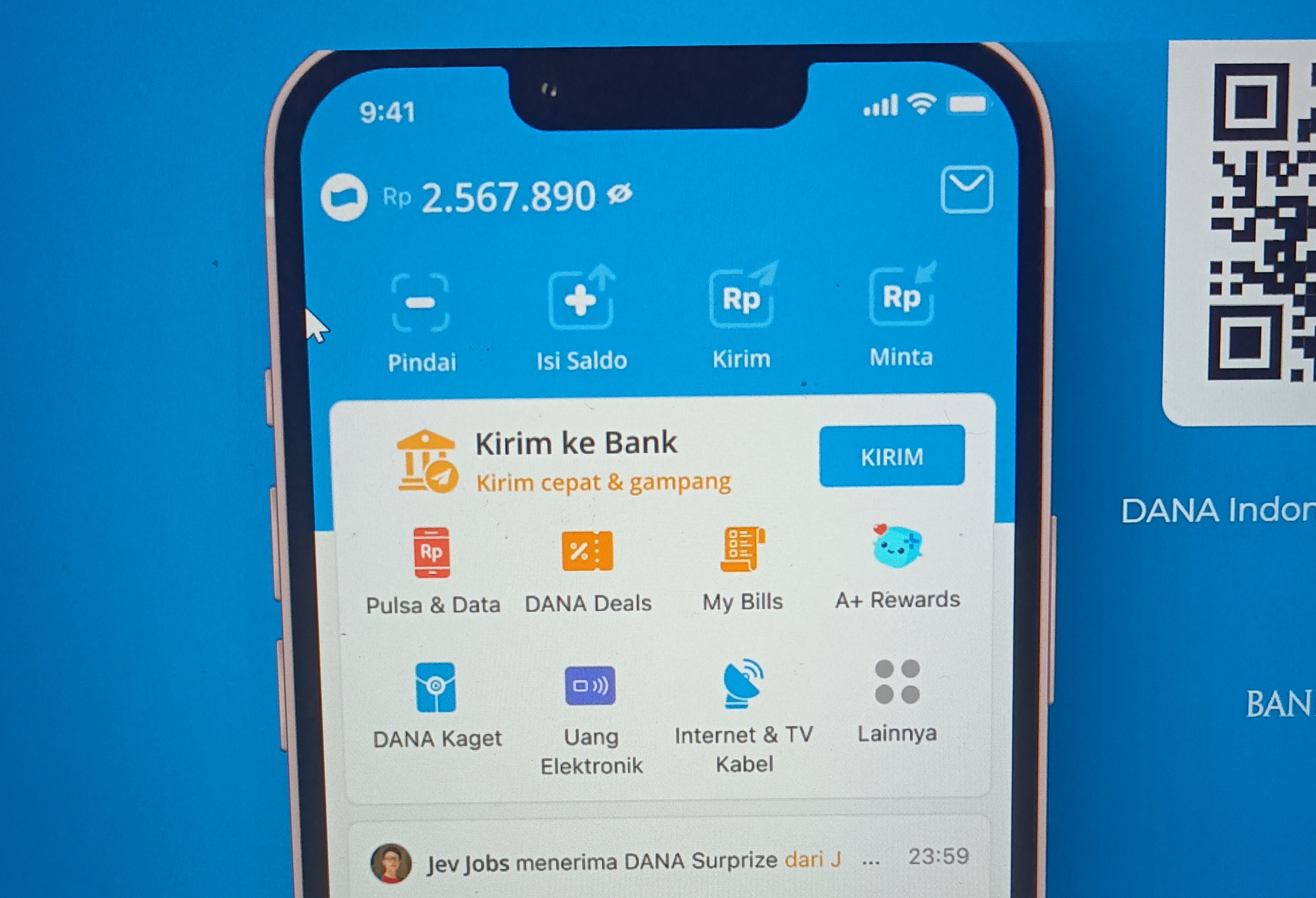 Selamat! Nomor HP Kamu Ternyata Dapat Saldo DANA Rp150.000, Klaim Segera Pekan Akhir April Ini Full Senyum