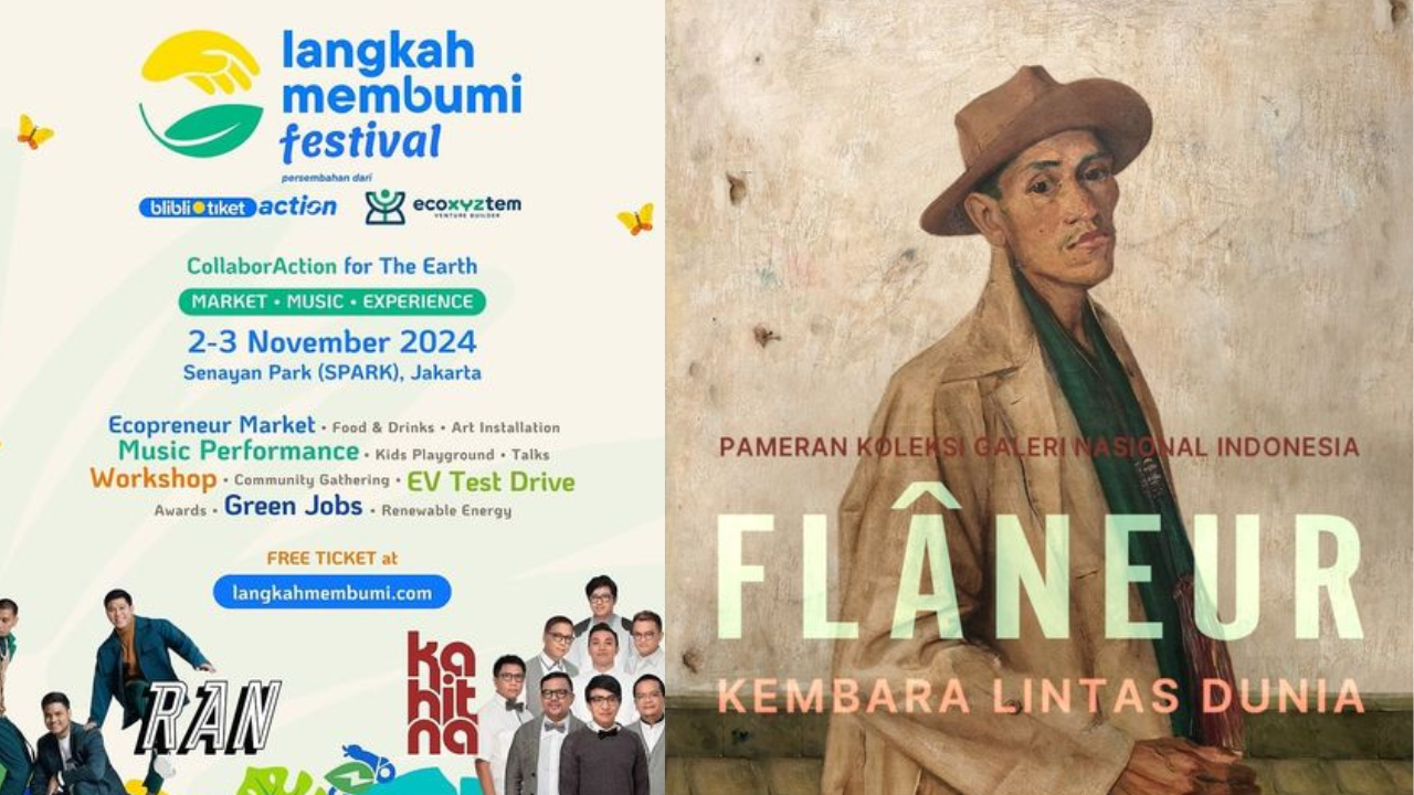 10 Event Jakarta Akhir Pekan 2-3 November 2024, Hiburan Gratis di Awal Bulan