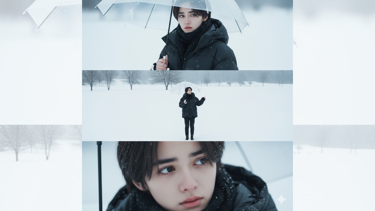 10 Prompt Gemini AI Terbaru Edit Foto ala Musim Salju 'First Love', Hasilnya Jadi Estetik!