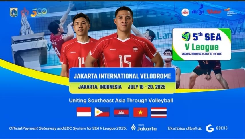 Amanin Tiket! SEA V League 2025 Siap Digelar di Jakarta, Cek Tanggalnya