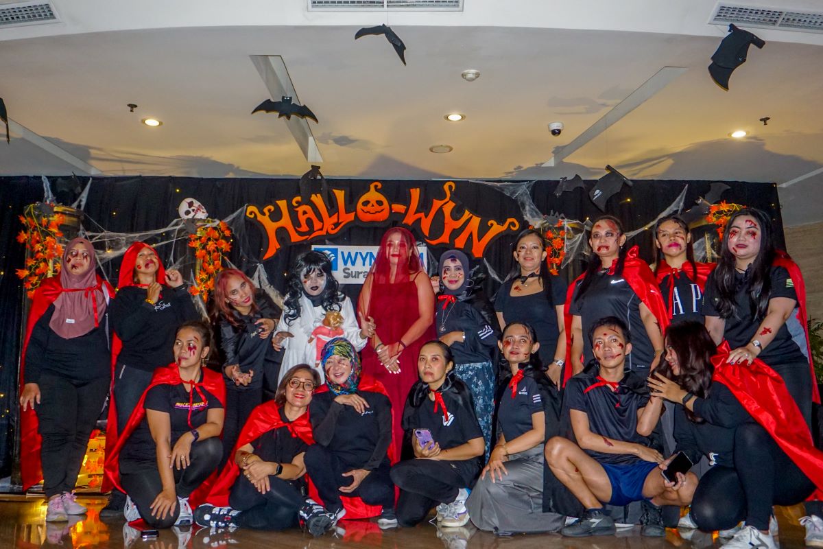 Zombie Zumba di Wyndham Surabaya, Zumba Ceria Bertema Halloween