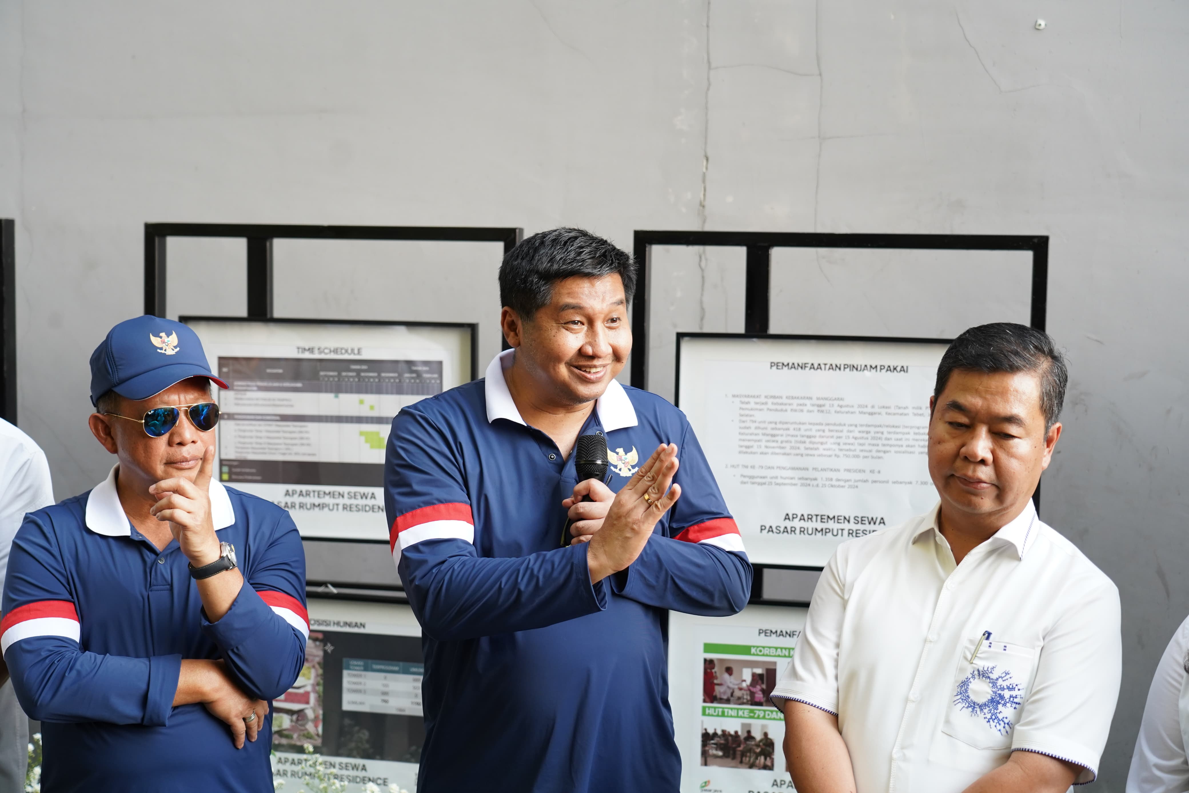 Utamakan Kepentingan Rakyat Kecil, Menteri PKP bersama Mendagri Tinjau Rusun Pasar Rumput