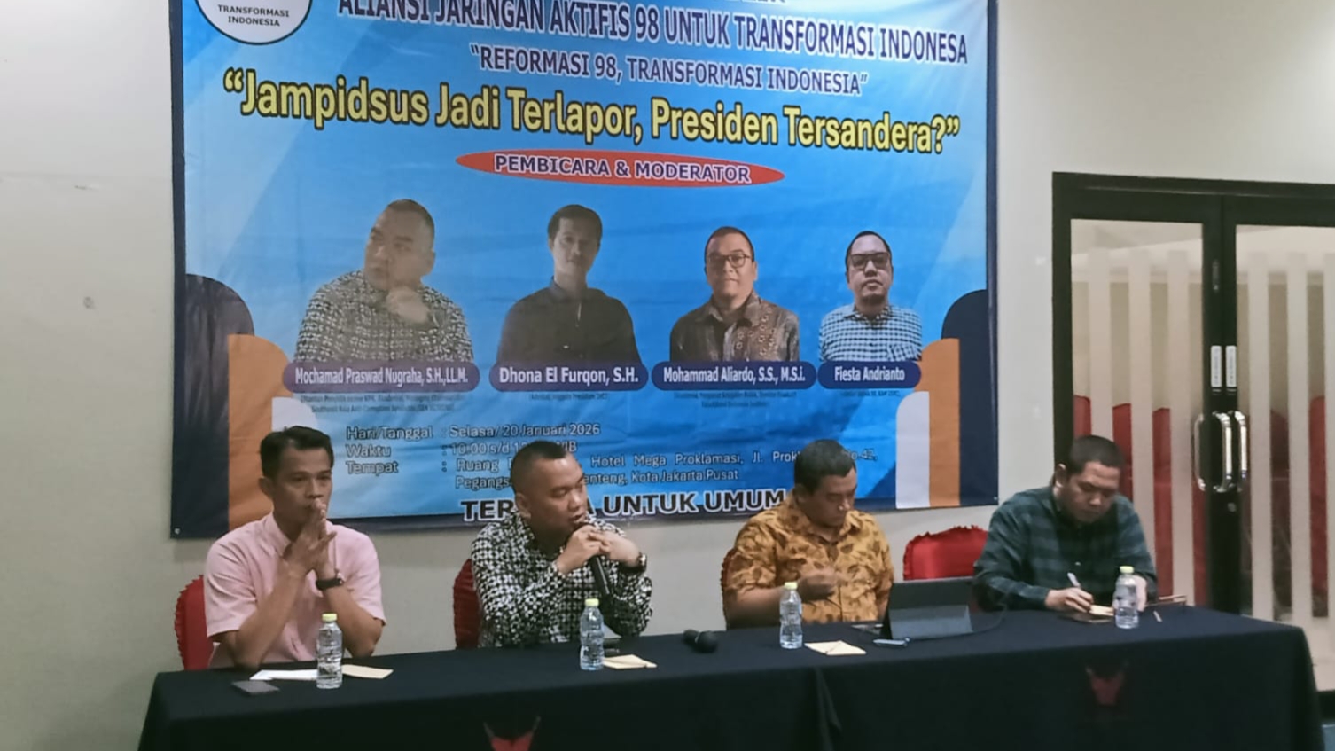 Aktivis 98 Heran Laporan Soal Jampidsus Mandek, Slogan ‘No Viral No Justice’ Gak Mempan?