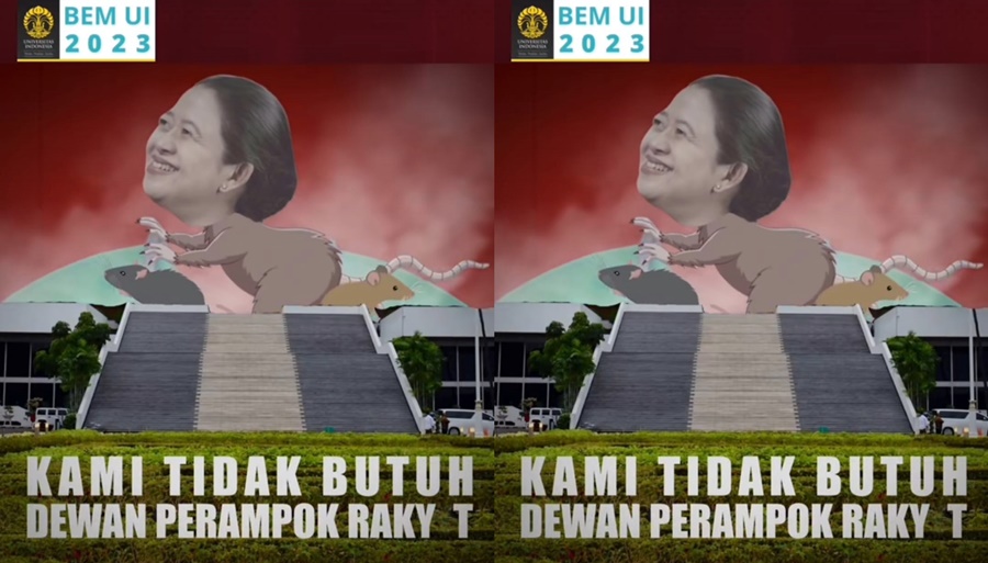 Alasan BEM UI Bikin Meme Puan Maharani Berbadan Tikus