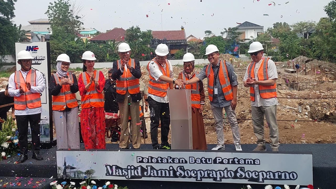 Groundbreaking Masjid Jami Soeprapto Soeparno: Keluarga Lanjutkan Warisan Almarhum Sejak 1979
