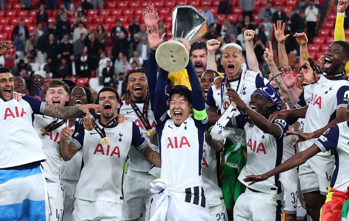 Tottenham Hotspur Akhiri Paceklik Trofi 17 Tahun, Rebut Juara Liga Europa Usai Kalahkan Manchester United 1-0