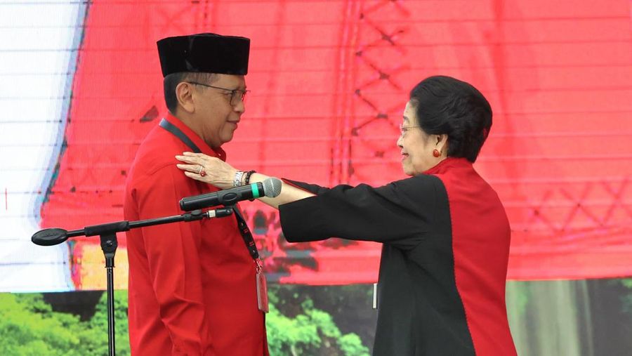 Hasto Jabat Sekjen PDIP Tiga Kali Berturut-turut, Kini Didampingi 2 Wakil Baru
