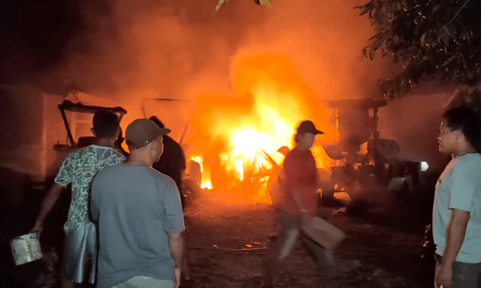 4 Traktornya Tiba-tiba Terbakar, Korban Mengaku Tidak Tahu Penyebabnya