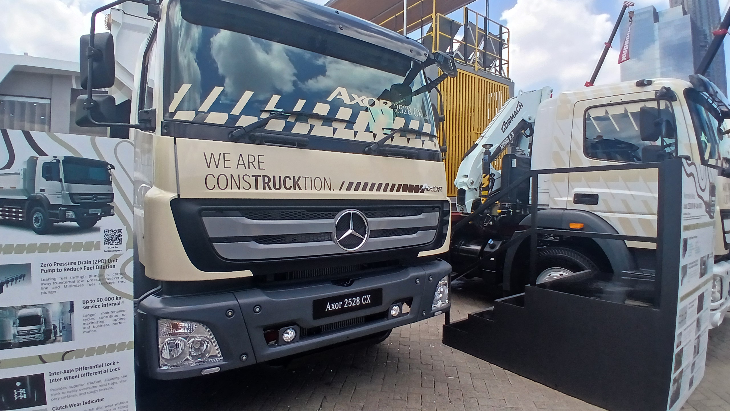 Lebih Bertenaga dan Efisien, Mercedes-Benz Axor 1626 C Siap Taklukkan Medan Berat