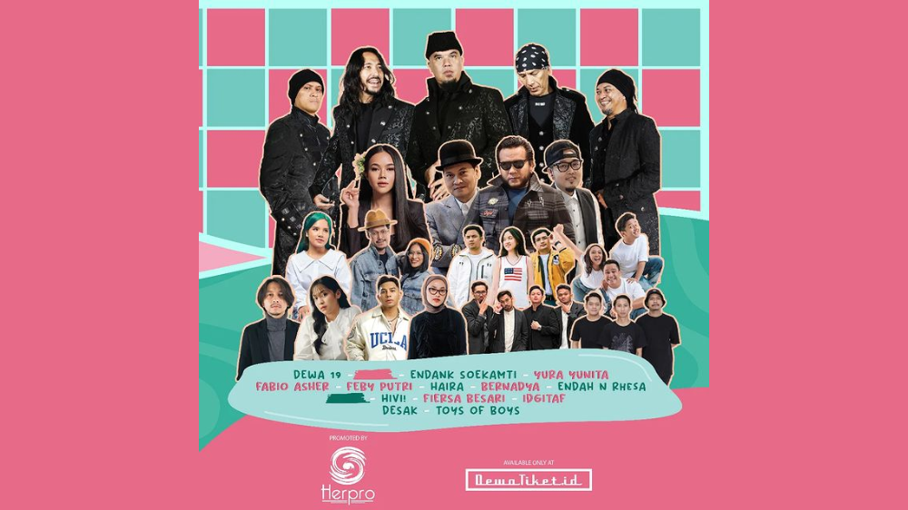 Festival Musik Hoora Fest 2024 Digelar di Tangerang 24-25 Agustus, Ada Dewa 19 hingga Yura Yunita!