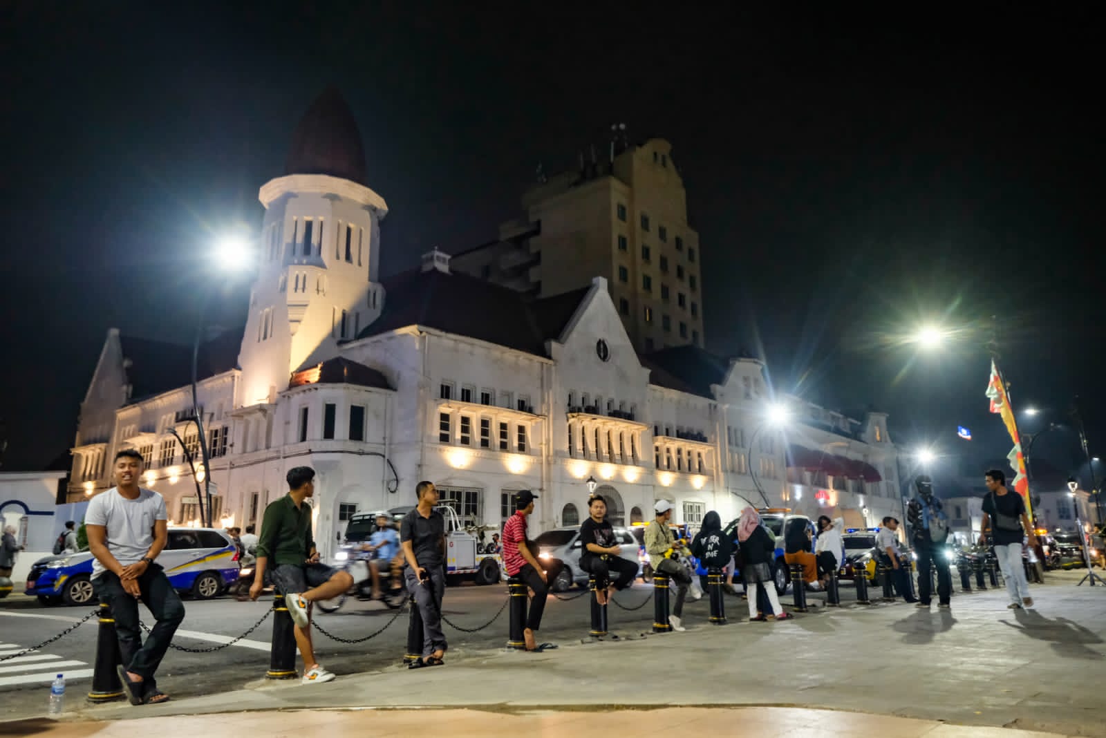 Potret Surabaya Kota Lama, Sudah Ramai Meski Belum Dibuka
