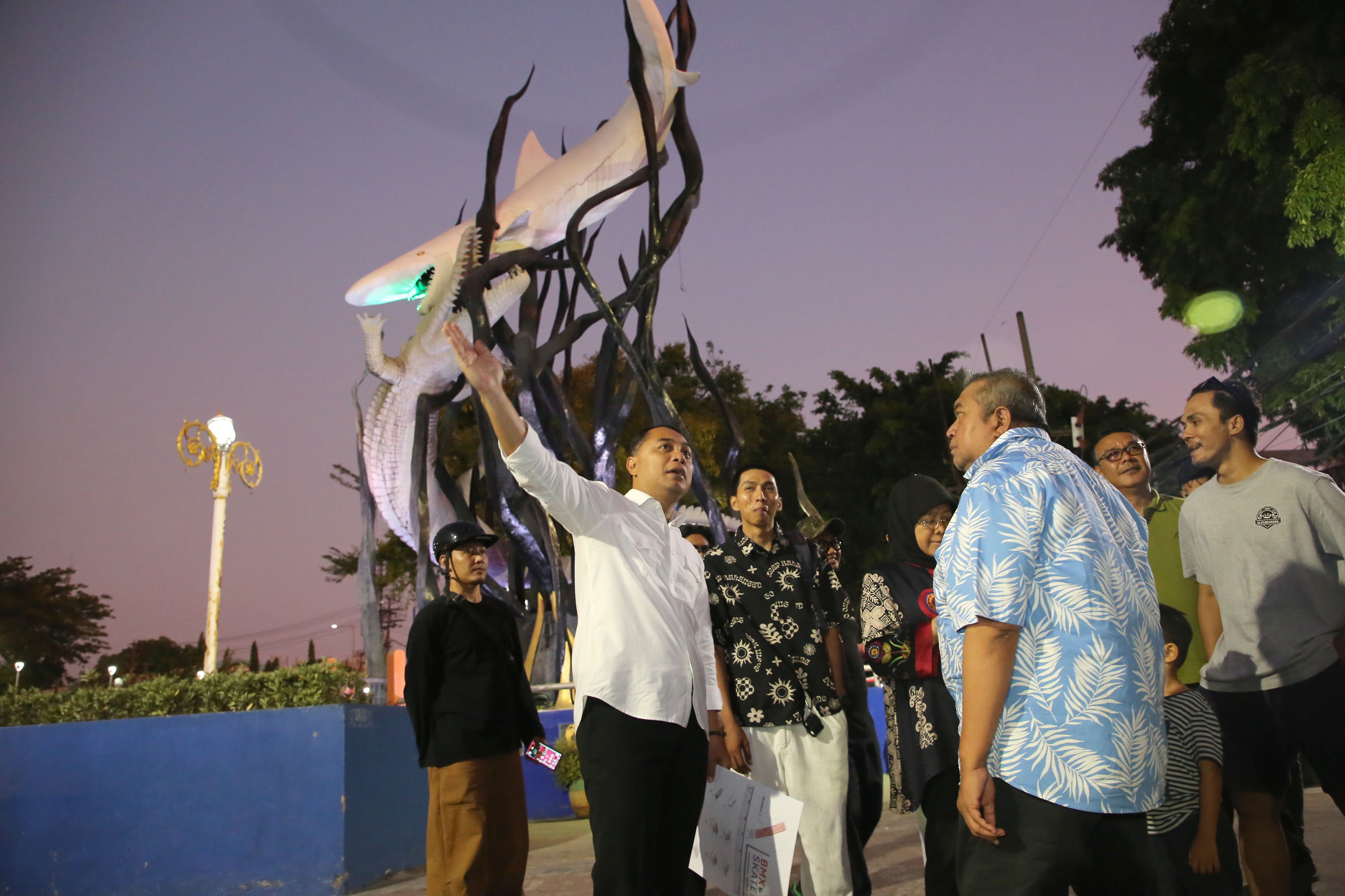 Dewan Surabaya Dukung Proyek Revitalisasi Skatepark Kalimas dan Taman Bungkul