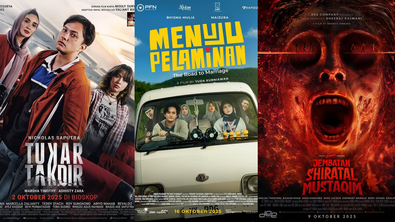 17 Film Bioskop Tayang Oktober 2025 Lengkap Sinopsis, Ada Horor hingga Romantis!