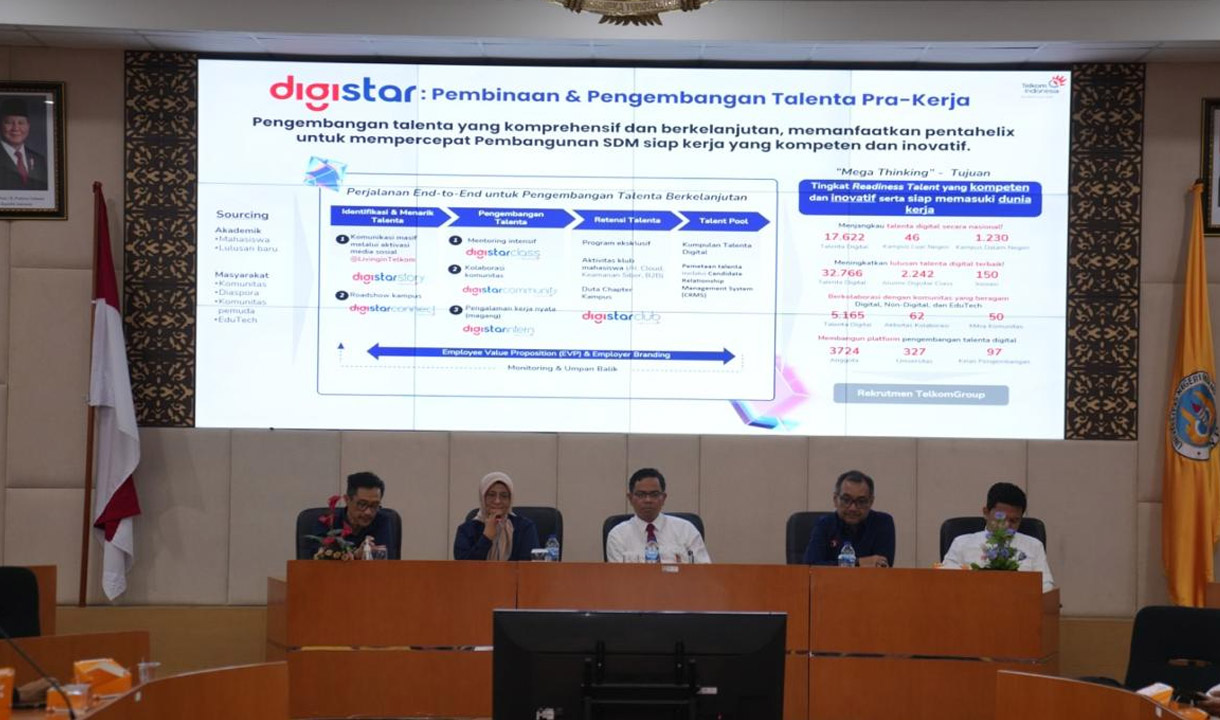 Mahasiswa UNP Antusias Gali Potensi Mengikuti Digistar Telkom