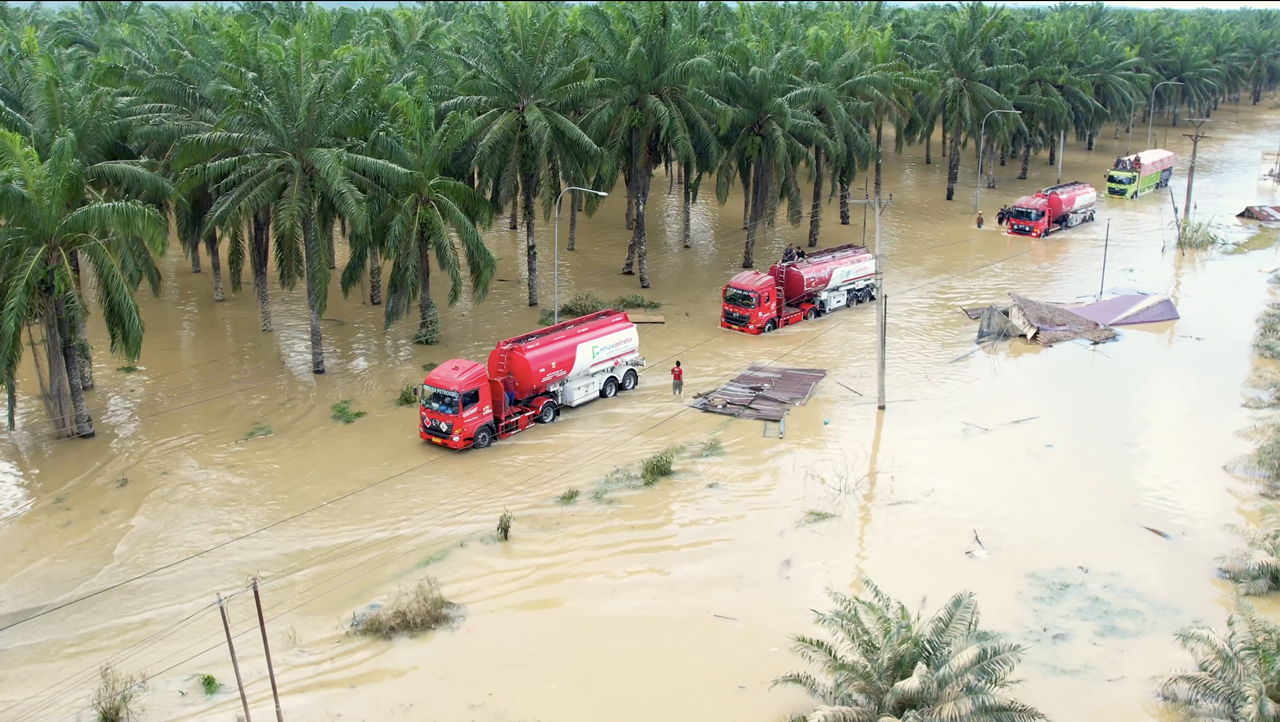 UPDATE Banjir Sumatra: Akses Darat Dibuka Bertahap, Distribusi Bantuan Dipercepat ke Tamiang