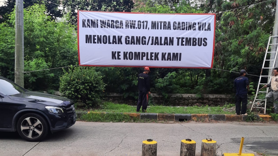 Warga Perumahan di Kelapa Gading Tolak Pembukaan Jalan Tembus, Ngadu ke Prabowo