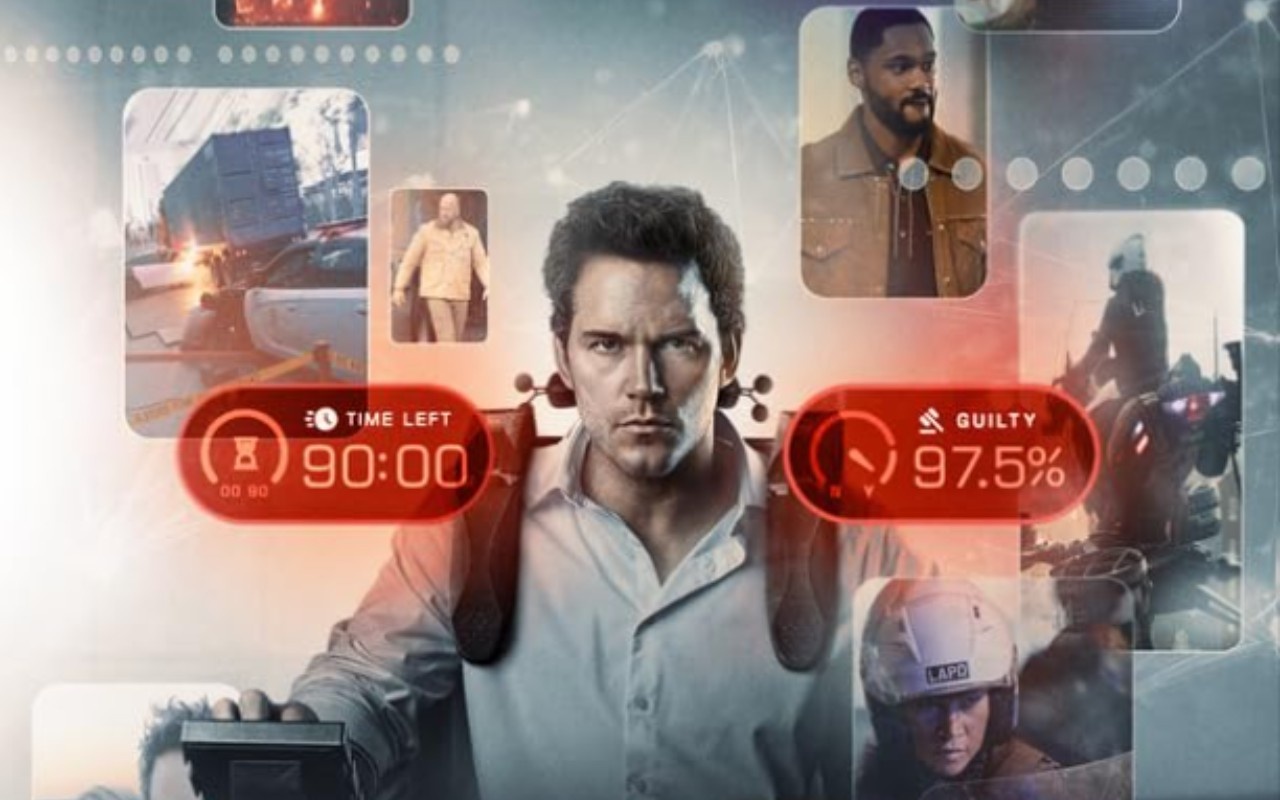 Sinopsis Mercy, Chris Pratt Hadapi Pengadilan Melawan Hakim AI