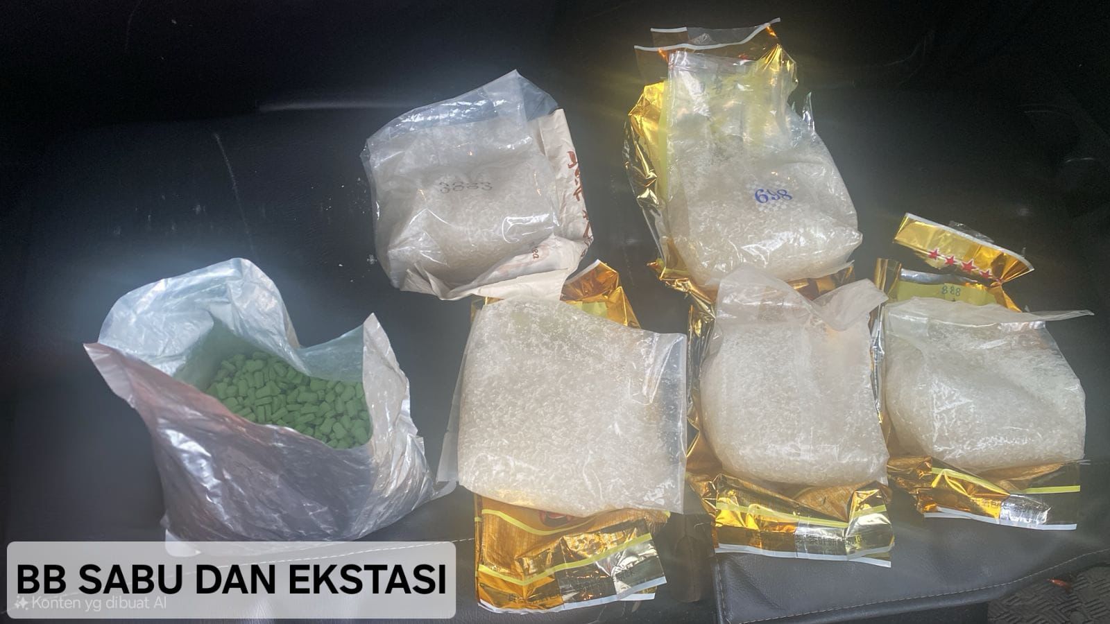 Gawat! Sabu 5,6 Kilogram Disimpan di Gang Panus Depok, Pelaku Dibekuk