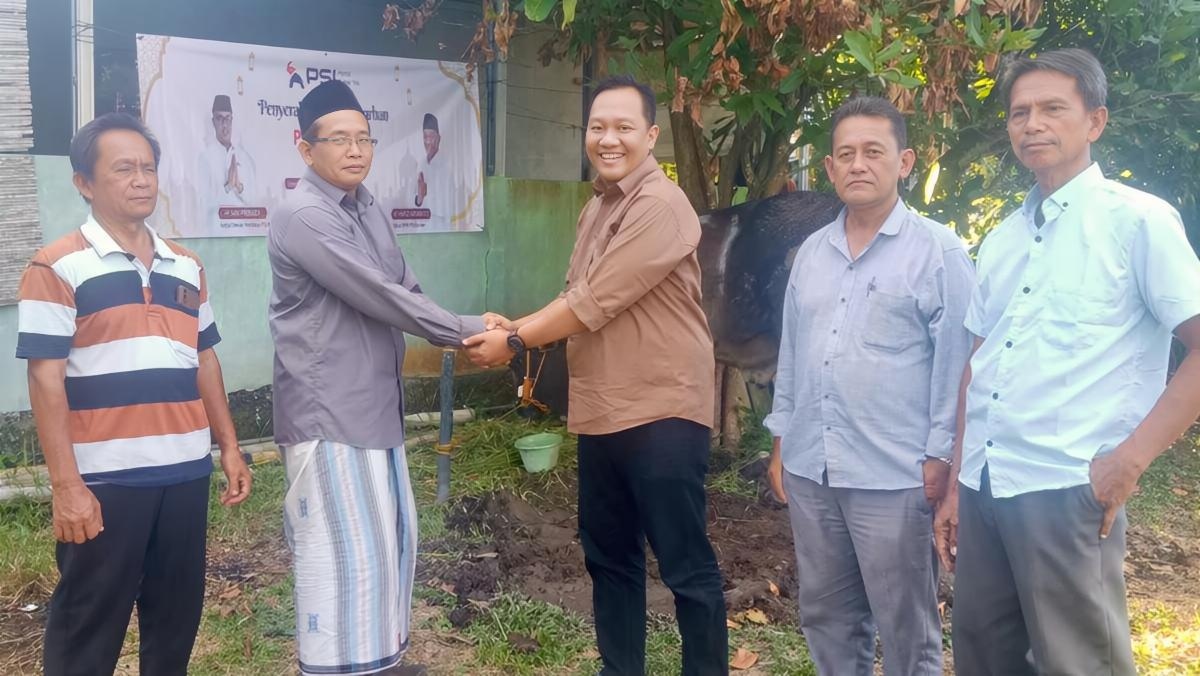 Momentum Idul Adha, PSI Banten Sebar Hewan Kurban di 8 Kabupaten-Kota