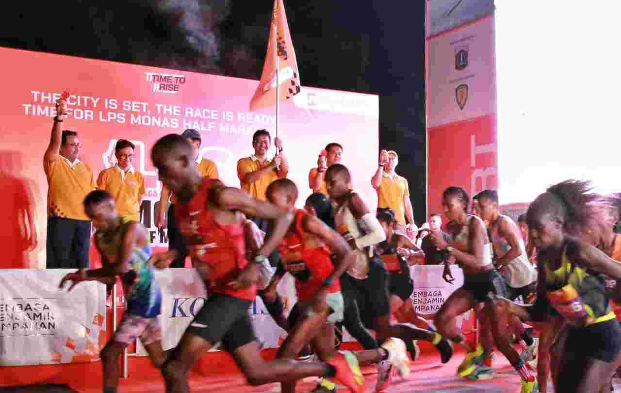 Dilepas Rano Karno, Monas Half Marathon 2025 Jadi Magnet Pelari Internasional!