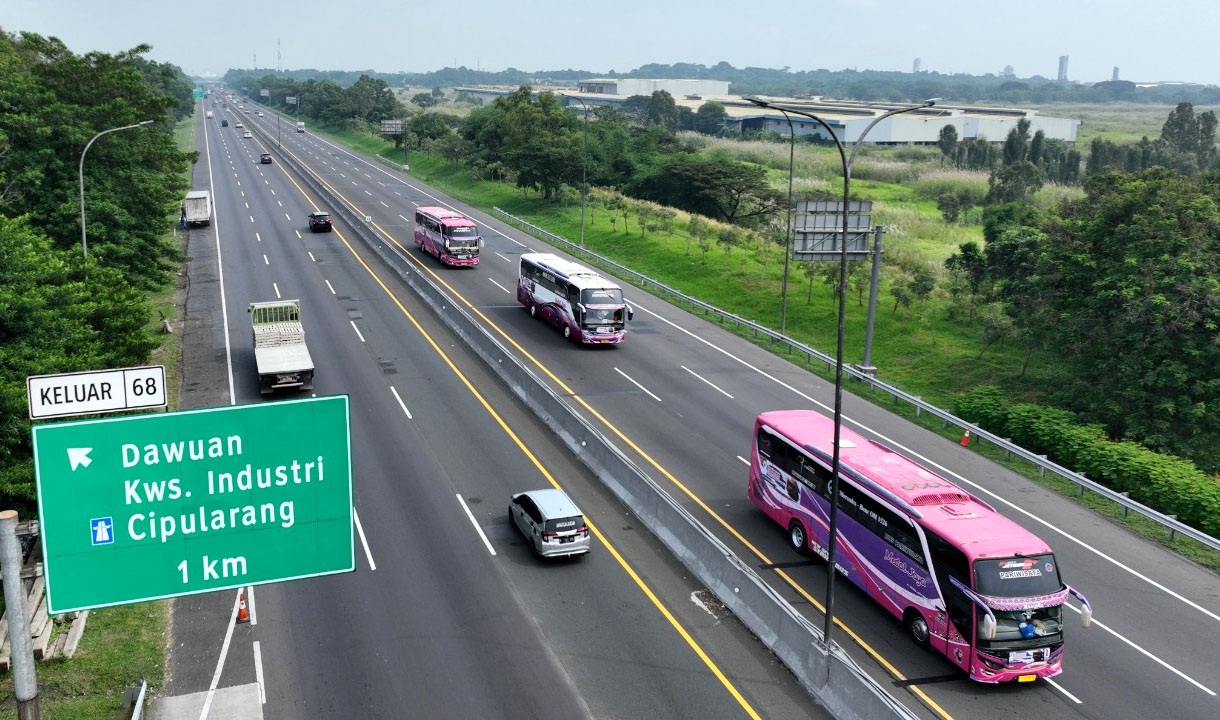 Lonjakan Pengendara Tol Jakarta-Cikampek Jelang Pergantian Tahun Capai 24 Persen  