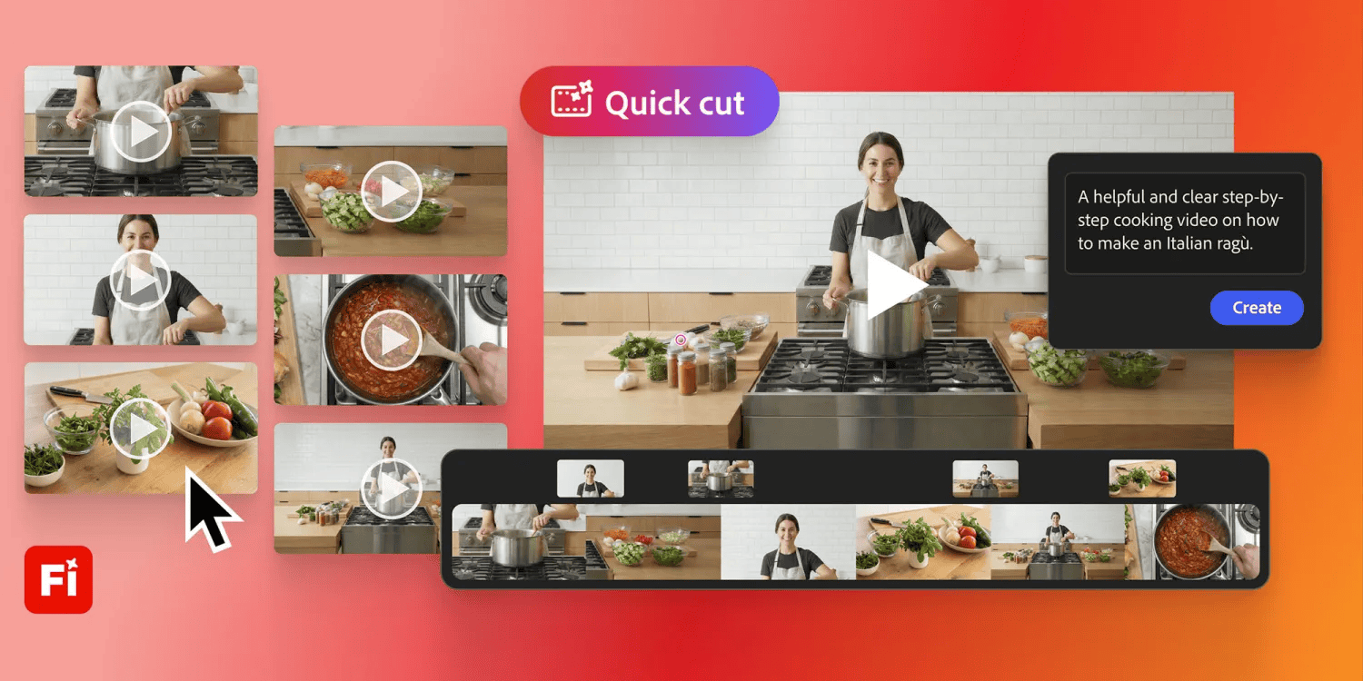 Adobe Luncurkan Quick Cut di Firefly, AI Bisa Susun Draf Edit Video Otomatis