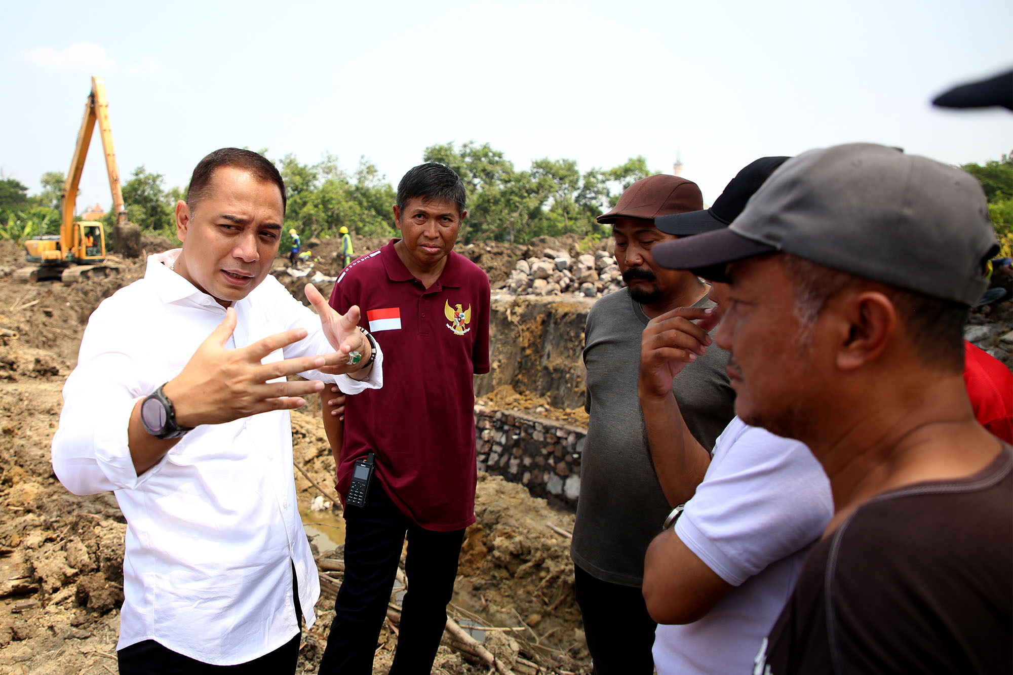 Proyek Penanganan Banjir Surabaya Berlanjut hingga 2026, Eri: Sampai Tak Ada Genangan