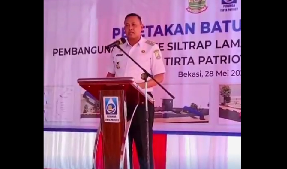 Wali Kota Bekasi Resmikan Intake Siltrap Lama di Taman Suplesi Agar Tak Cemarkan Kali Bekasi   