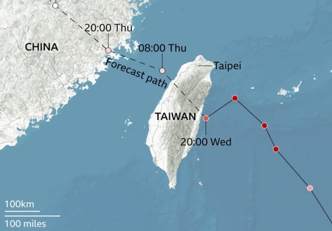 Topan Gaemi Bergerak dari Filipina Hantam Taiwan, 3 Tewas, Ratusan Luka-Luka