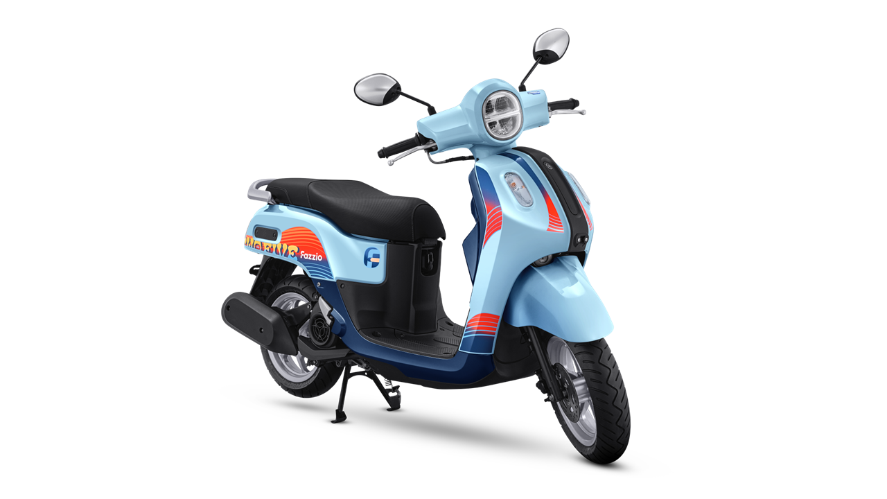 Yamaha Fazzio Kini Punya Warna Sunset Blue, Perkuat Karakter Retro Modern