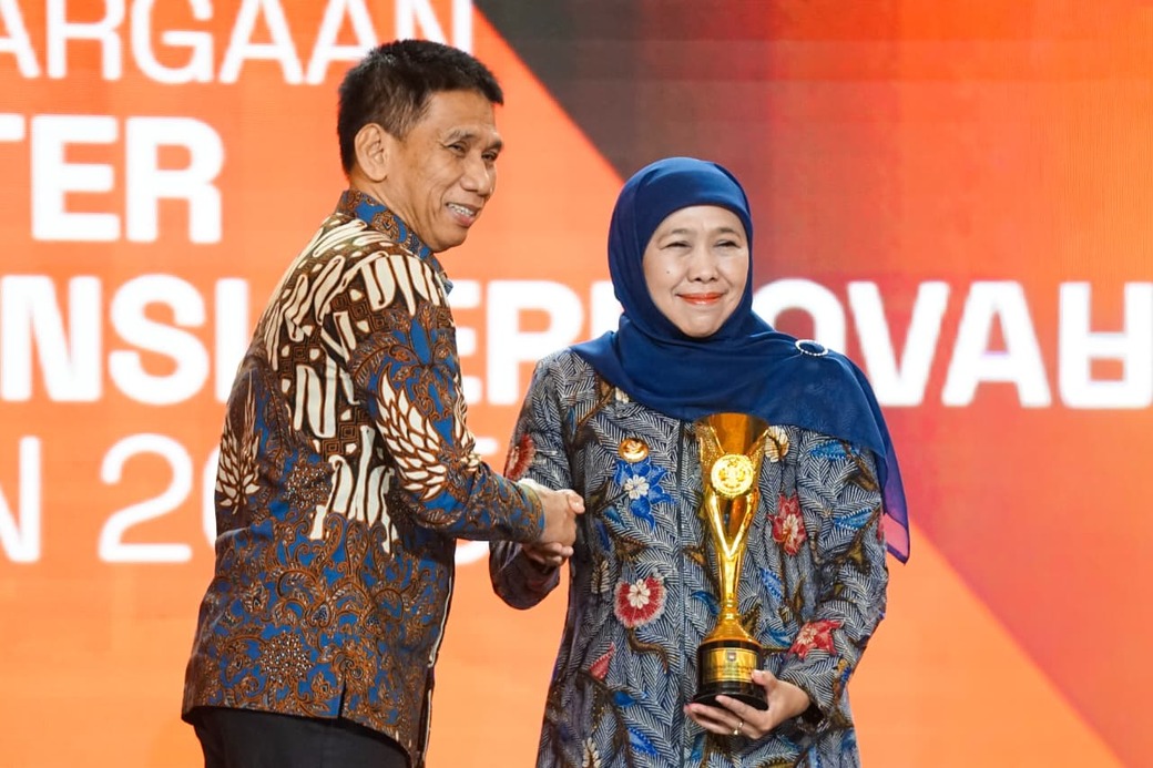 Jadi Provinsi Paling Inovatif, Khofifah Bawa Pulang Tiga Trofi IGA