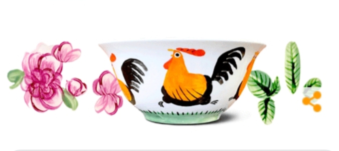 Mangkuk Ayam Jago Andalan Tukang Bakso Jadi Google Doodle, Begini Asal-usul Rooster Bowl dan Maknanya
