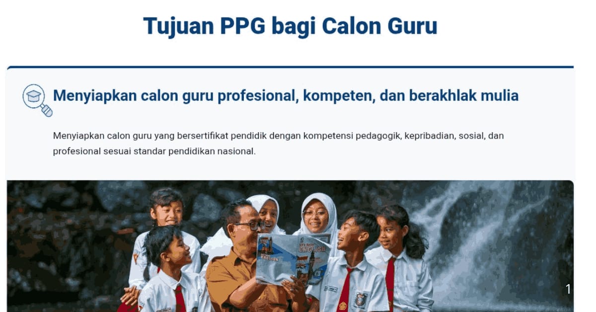 Pendaftaran PPG Calon Guru Tahun 2025 Resmi Dibuka! Simak Syarat, dan Tahapan Seleksinya