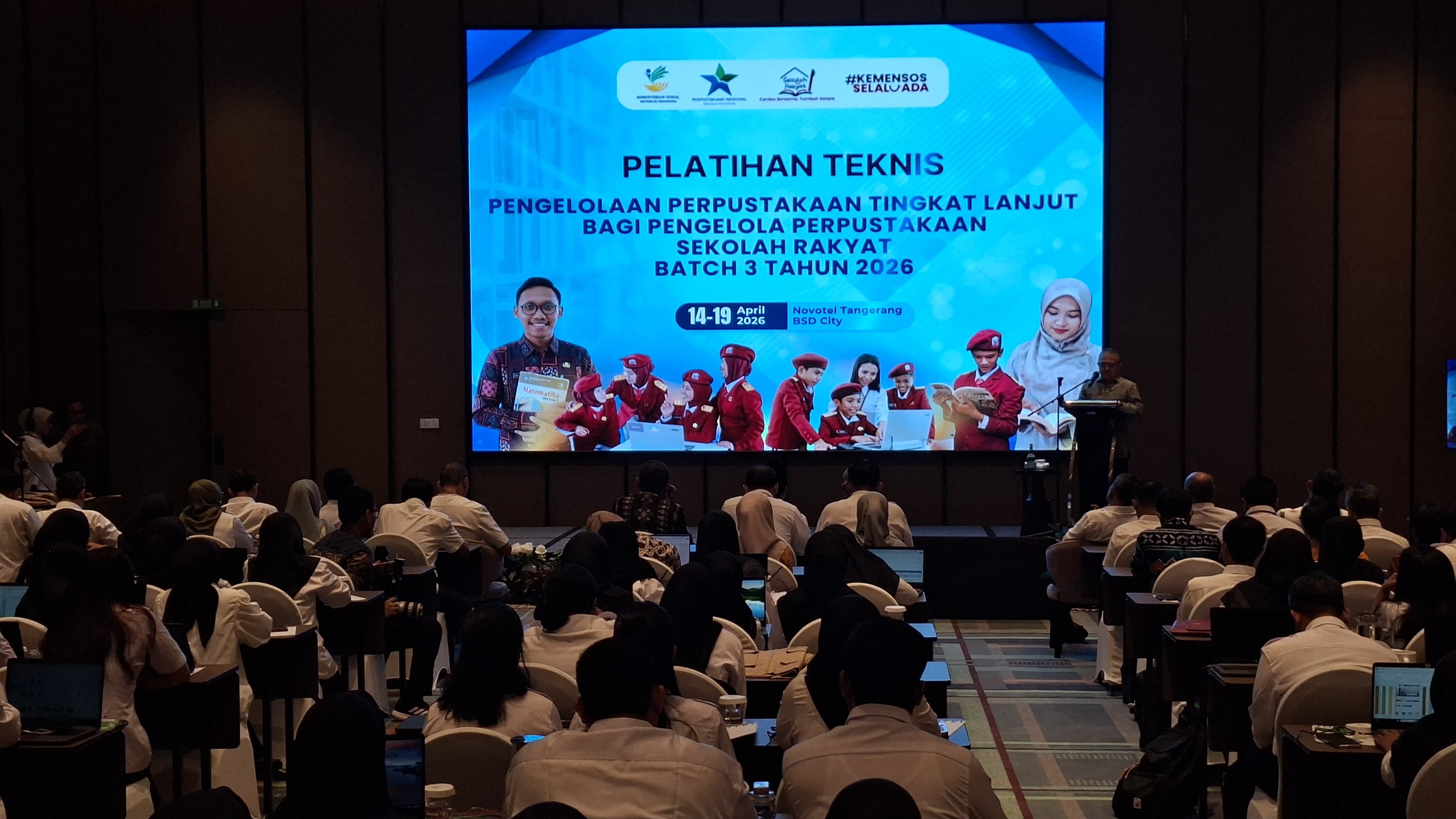 Arahan Prabowo, Kemensos Dorong Percepatan Perpustakaan Modern di Sekolah Rakyat