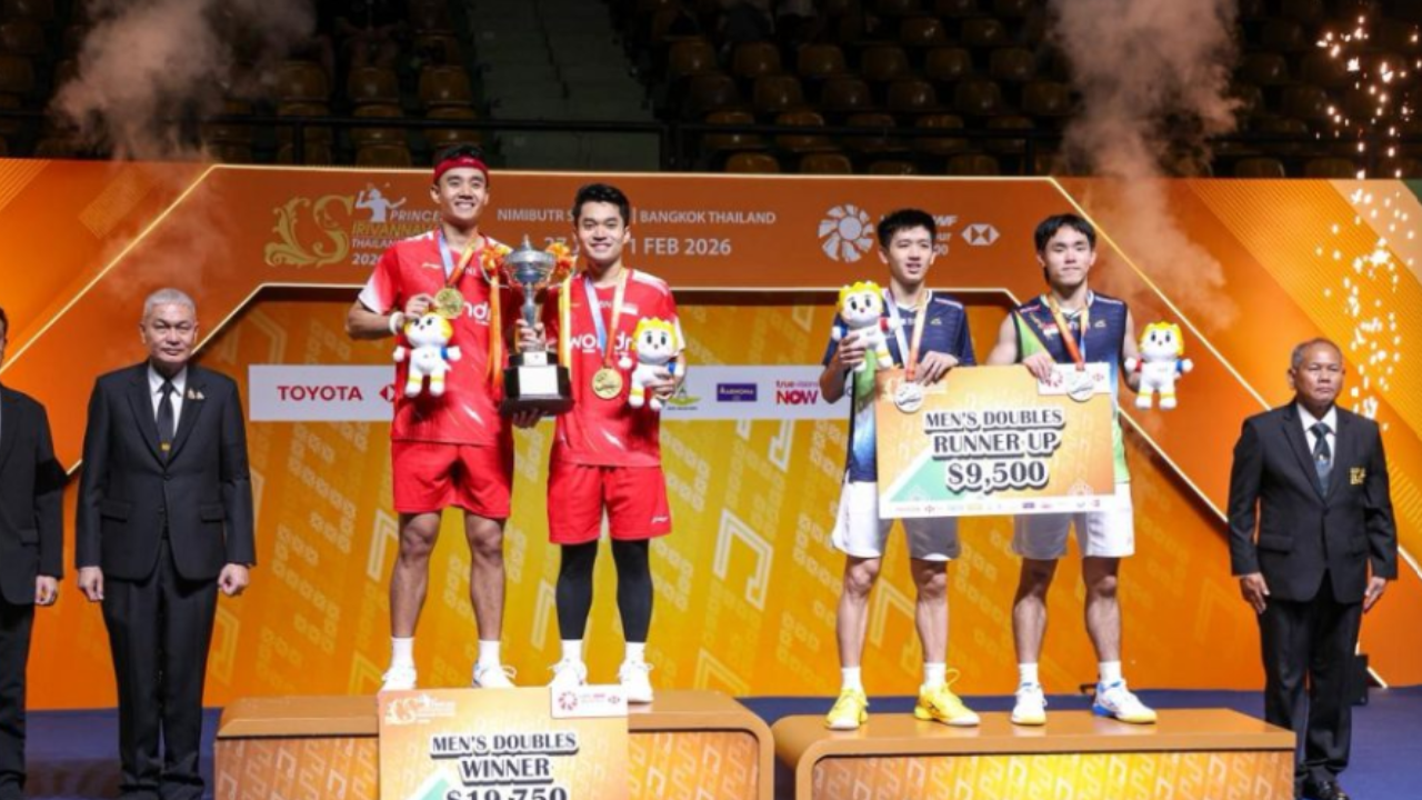 Hasil Thailand Masters 2026: Ranking BWF Terbaru Raymond/Joaquin Pepet Leo/Bagas