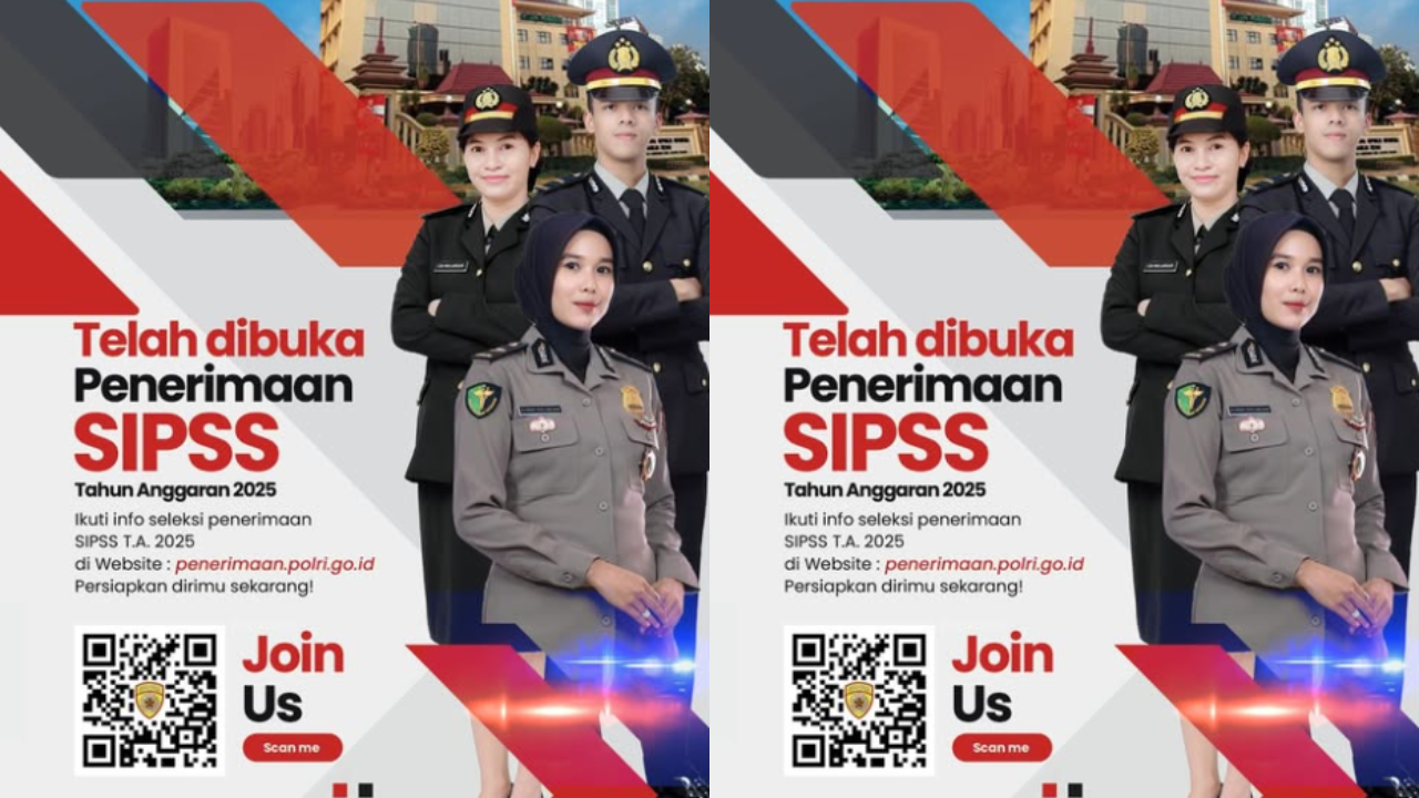 Penerimaan Polri SIPSS 2025 Dibuka Mulai 13 Januari, Cek Daftar Jurusan dan Jadwal Lengkapnya 