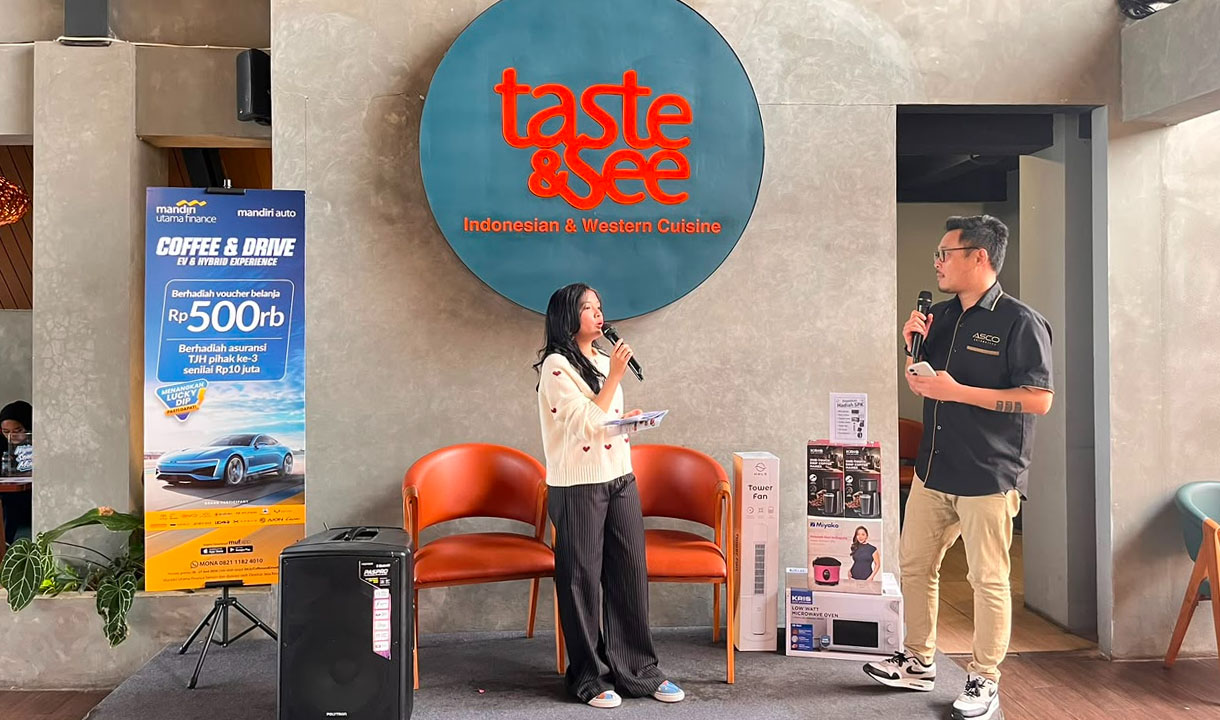 Program EV Coffee and Drive, MUF Ajak Nasabah Bank Mandiri Adopsi Kendaraan Listrik